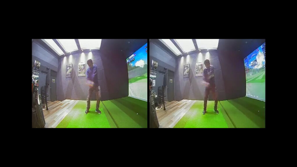 インドアゴルフで気付いたこと｜左足が流れないだけで飛距離と方向性が安定した