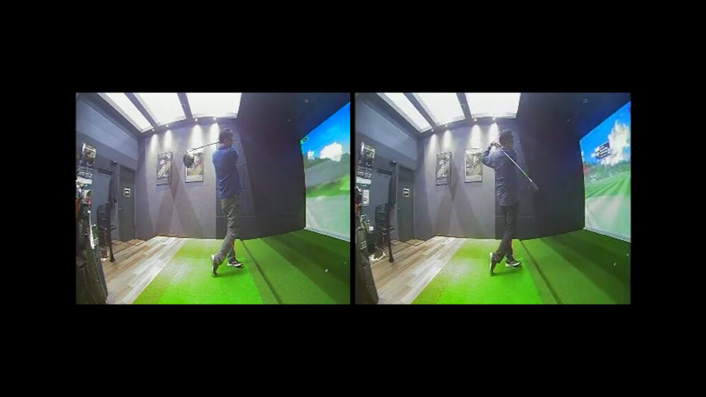 インドアゴルフで気付いたこと｜左足が流れないだけで飛距離と方向性が安定した