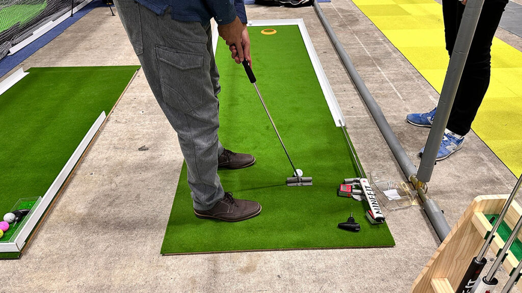 MINEFITパターでゼロトルクとライ角フィッティングを体験 ｜ジャパンゴルフフェア2026
